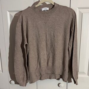 Milano Women’s Tan Crewneck Sweater